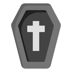 Obraz premium Coffin Icon