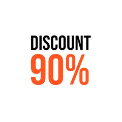 discount 90% icon