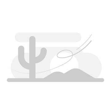 desert landscape, 404 error page concept illustration flat design vector eps10. modern graphic element for landing page, empty state ui, infographic, icon