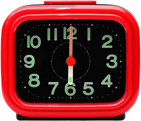 Alarm clock.