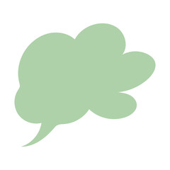 Obraz premium cartoon bubble chat