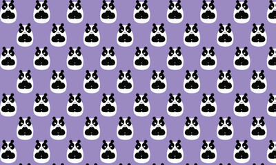 seamless pattern with Guinea pigs
