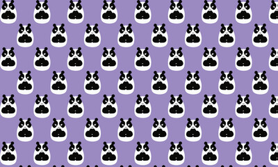 Fototapeta premium seamless pattern with Guinea pigs