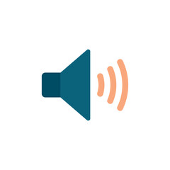 volume icon , loudspeaker icon vector