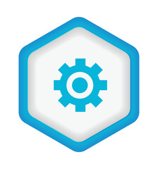 infographic gear element