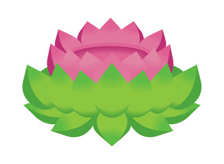 decorative lotus flower