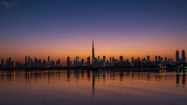 Dubai Sunrise Timelapse
