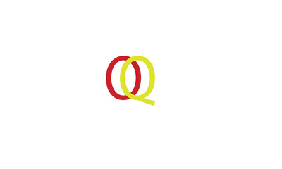 OQ LOGO DESIGN QO COLOURFUL STYLE
