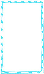 斜めストライプのフレーム