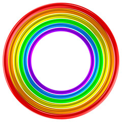 rainbow circle