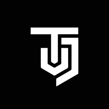 TUD TUD Logo Design, Creative Minimal Letter TUD TUD Monogram