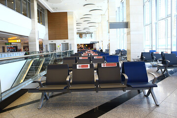 airport interior, business hall transportation