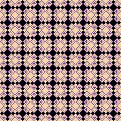 The miracle square in dark seamless pattern
