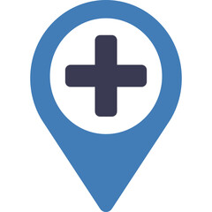 Obraz premium Hospital location 