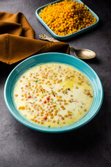 Sweet Bundi Kheer or payasam is a tasty Indian dessert recipe