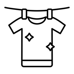 Drying Line Icon