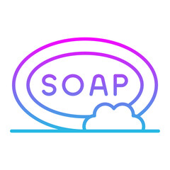 Soap Line Gradient Icon
