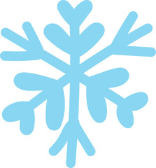 Fototapeta premium Snowflake Isolate Winter Snow Freeze