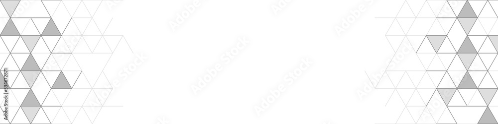 Poster abstract geometric background with triangle shape pattern
