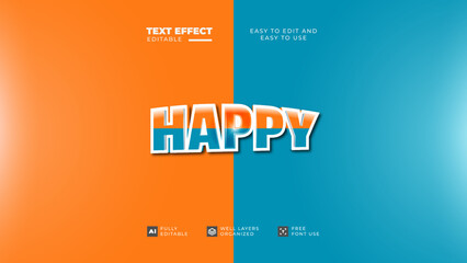 Shield style text effect editable