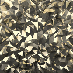metal polygonal background