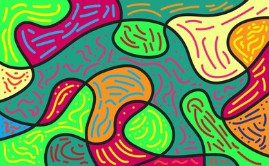 abstract line background with monochrome color and suitable for web page use, advertisement and print decoration