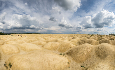 View of Bornitskiy sandpit