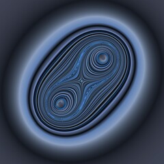 design from blue grey particles and water mist and spray