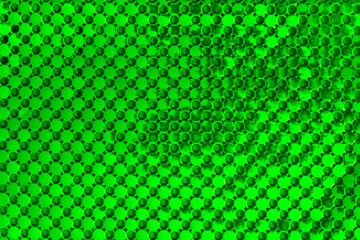 Green texture background hexagon. Green hexagonal background.