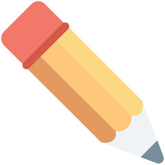 Pencil Colored Vector Icon