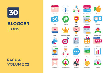 blogger icons collection.