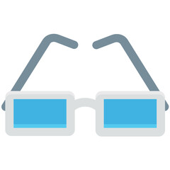 Glasses Colored Vector Icon