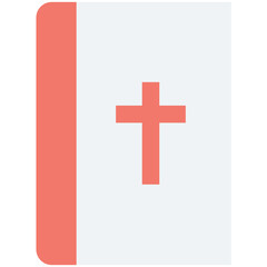 Bible Colored Vector Icon