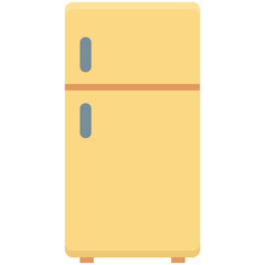 Fridge Colored Vector Icon