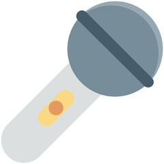 Mic Colored Vector Icon