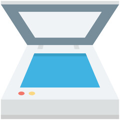 Scanner Colored Vector Icon