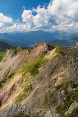 September is the best month for trekking in the beautiful Carnic Alps, Friuli-Venezia Giulia, Italy