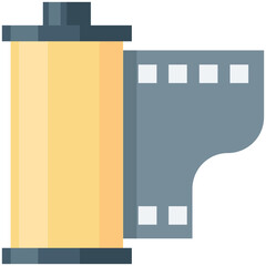 Reel Box Colored Vector Icon