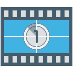 Media Player Colored Vector Icon