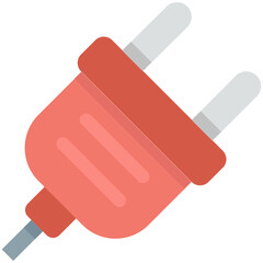 Plug Colored Vector Icon