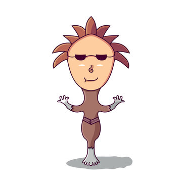 funny cartoon character