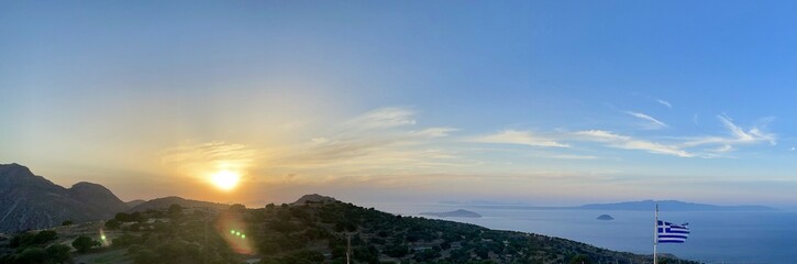 Sunrise of Greek Islands