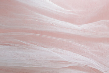 Pink abstract background, light fabric texture