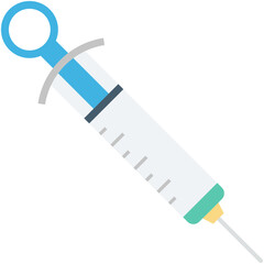 Injection Colored Vector Icon