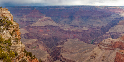 Panorama des Grand Canyon in Arizona in den USA	
