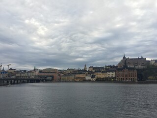 Fototapeta na wymiar view of the city Stockholm, Sweden