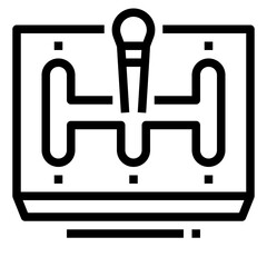 Gear Outline icon