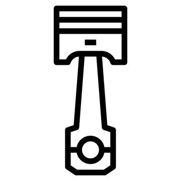 recommend clip art: Piston Outline icon