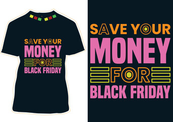 Black Friday T-shirt design