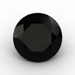Round Black Diamond 